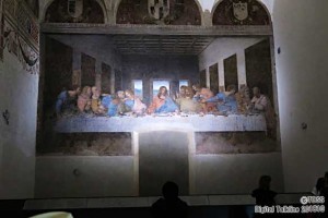 レオナルド・ダ・ヴィンチ「最後の晩餐」 ＊サンタ・マリア・デッレ・グラツィエ教会 （イタリア：ミラノ）