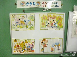 一人一役当番表　裏