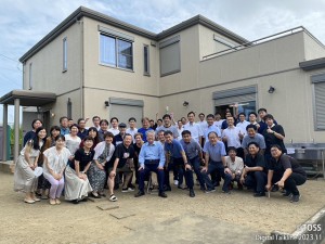 一門合宿(周囲をトリミングして、できるだけ人が大きくうつるようにしてください)